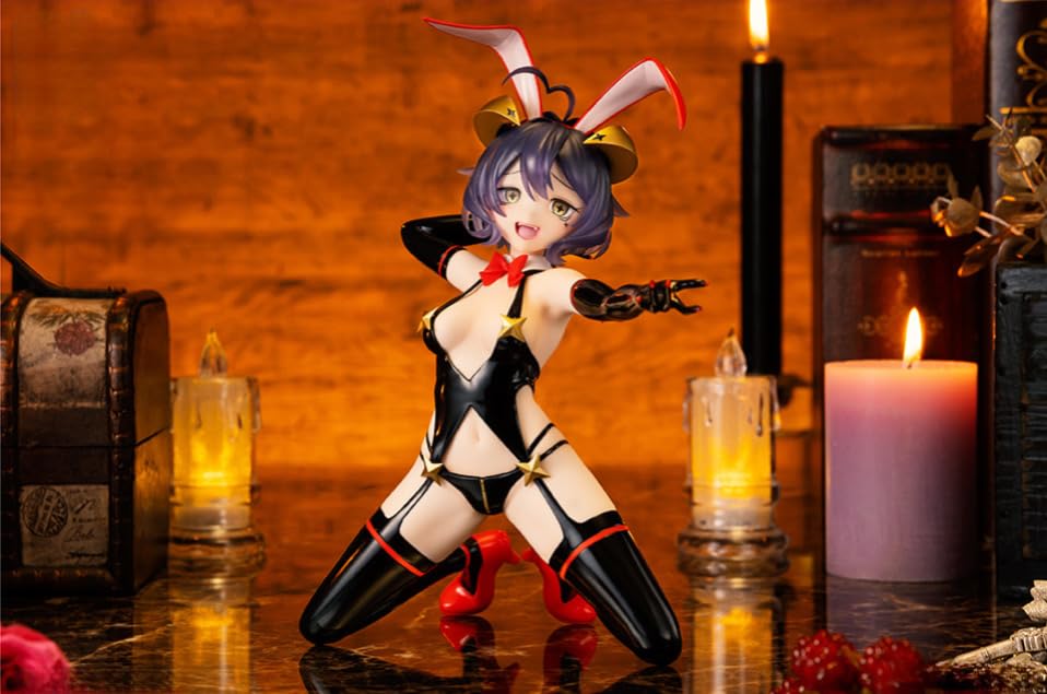 魔法少女にあこがれて　マジアベーゼ 悪のバニー フィギュア　18体 Amazon.co.jp: 魔法少女にあこがれて One-Seventh Caratフィギュア